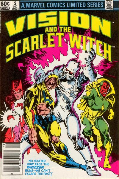 The Vision and the Scarlet Witch 1982 #2 Newsstand ed. - back issue - $2.00