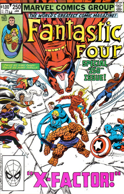 Fantastic Four 1961 #250 Direct ed. - 4.5 - $3.25
