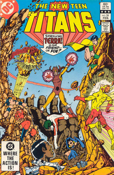The New Teen Titans 1980 #28 Direct ed. - 7.5 - $5.00