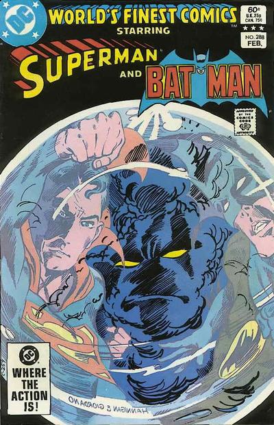 World's Finest Comics 1941 #288 Direct ed. - back issue - $2.00