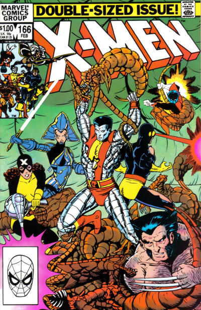The Uncanny X-Men 1981 #166 Direct ed. - 1.5 - $1.75