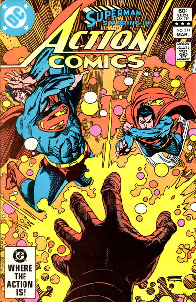 Action Comics 1938 #541 Direct ed. - 7.0 - $5.00