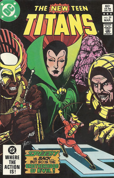 The New Teen Titans 1980 #29 Direct ed. - back issue - $2.00