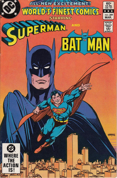World's Finest Comics 1941 #289 Direct ed. - back issue - $4.00