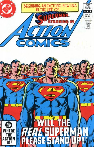 Action Comics 1938 #542 Direct ed. - 4.5 - $3.25