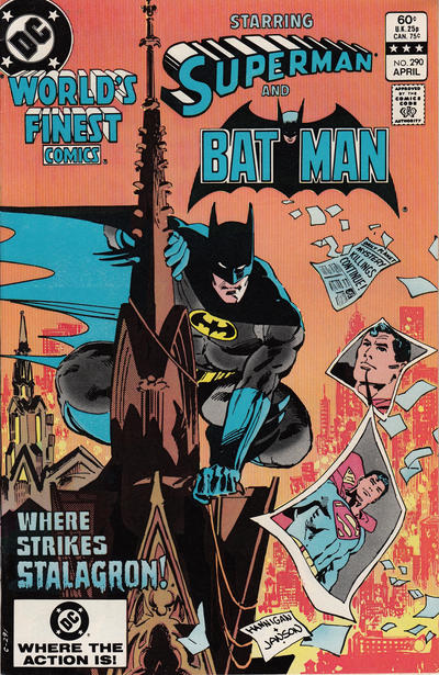 World's Finest Comics 1941 #290 Direct ed. - 4.0 - $2.25