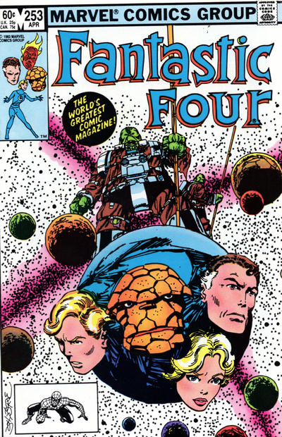 Fantastic Four 1961 #253 Direct ed. - 5.0 - $2.75
