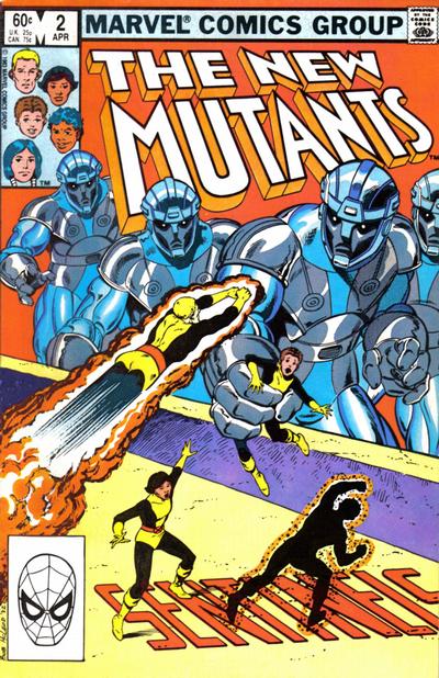 The New Mutants 1983 #2 Direct ed. - 6.0 - $4.00