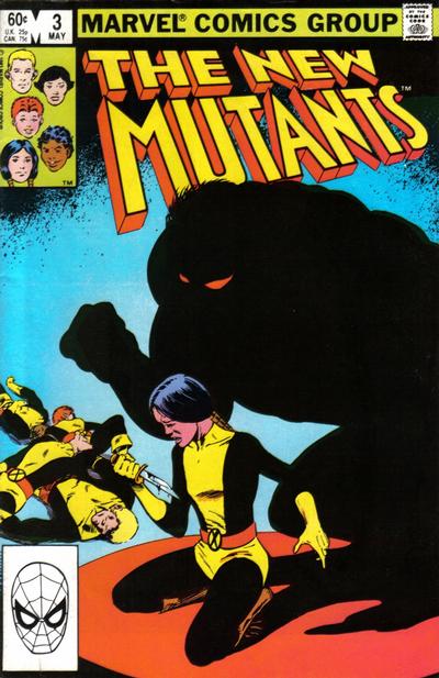 The New Mutants 1983 #3 Direct ed. - 5.5 - $3.75