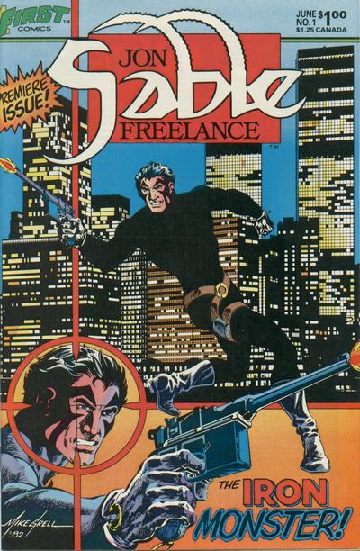 Jon Sable, Freelance 1983 #1 - 7.5 - $3.75