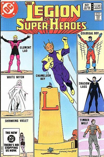 The Legion of Super-Heroes 1980 #301 Direct ed. - back issue - $2.00