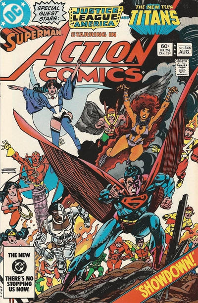 Action Comics 1938 #546 Direct ed. - back issue - $5.00