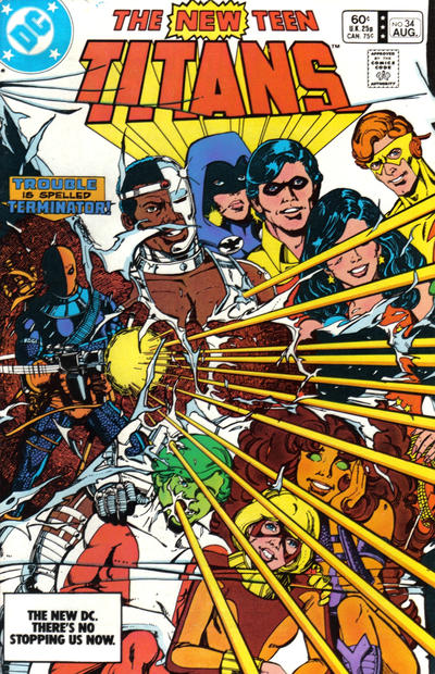 The New Teen Titans 1980 #34 Direct ed. - 3.5 - $3.75