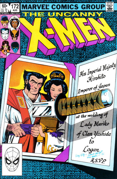 The Uncanny X-Men 1981 #172 Direct ed. - 4.5 - $4.75