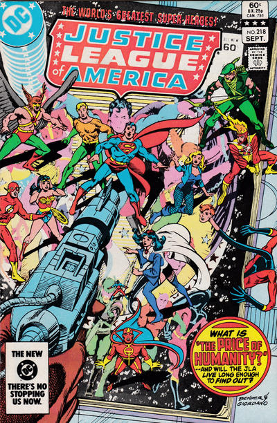 Justice League of America 1960 #218 Direct ed. - back issue - $3.00