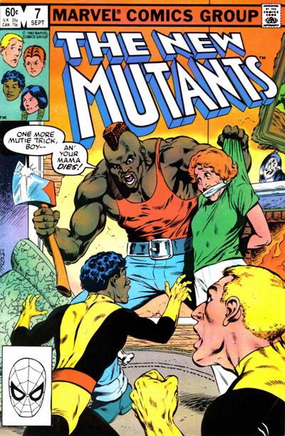 The New Mutants 1983 #7 Direct ed. - 7.5 - $5.50