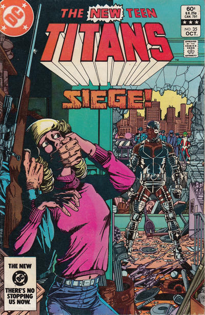 The New Teen Titans 1980 #35 Direct ed. - back issue - $2.25