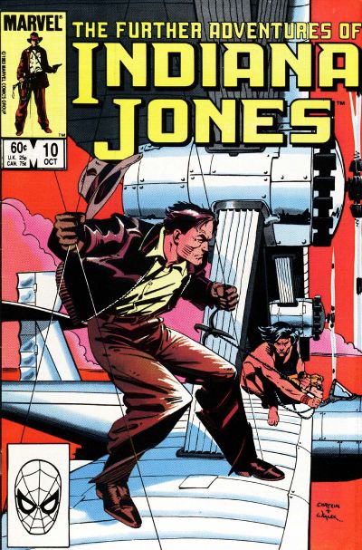 The Further Adventures of Indiana Jones 1983 #10 Direct ed. - back issue - $4.00
