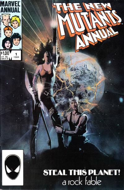 The New Mutants Annual 1984 #1 Direct ed. - 5.0 - $7.50