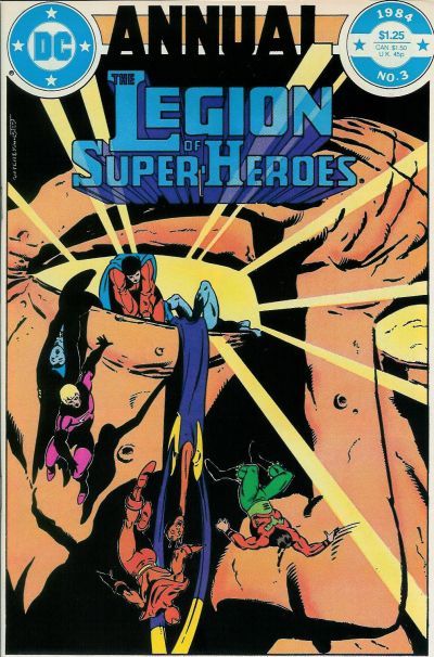 The Legion of Super-Heroes Annual 1982 #3 Direct ed. - back issue - $3.00