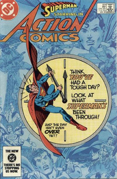 Action Comics 1938 #551 Direct ed. - 6.5 - $4.50
