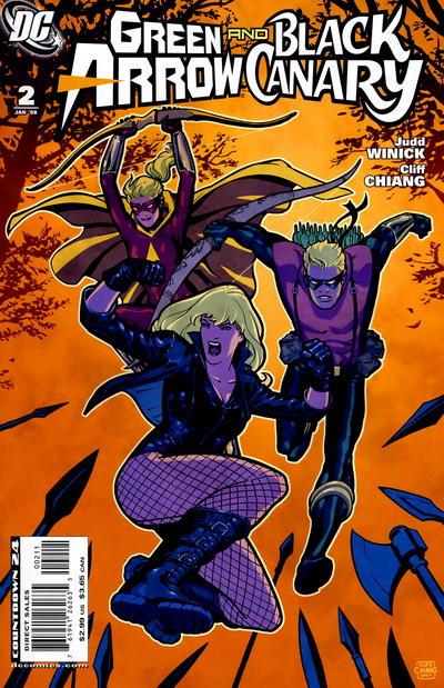 Green Arrow / Black Canary 2007 #2 Black Canary / Conner Hawke / Speedy Cover - back issue - $3.00