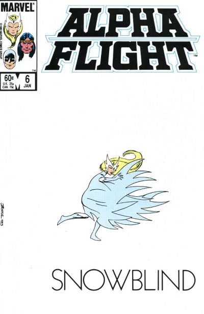 Alpha Flight 1983 #6 Direct ed. - back issue - $3.00