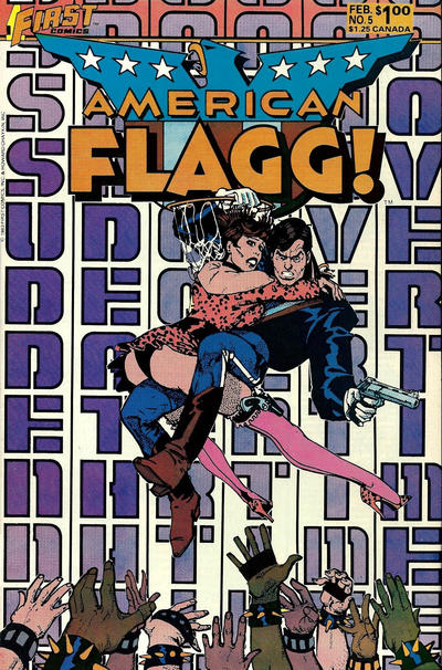 American Flagg! 1983 #5 - back issue - $2.25