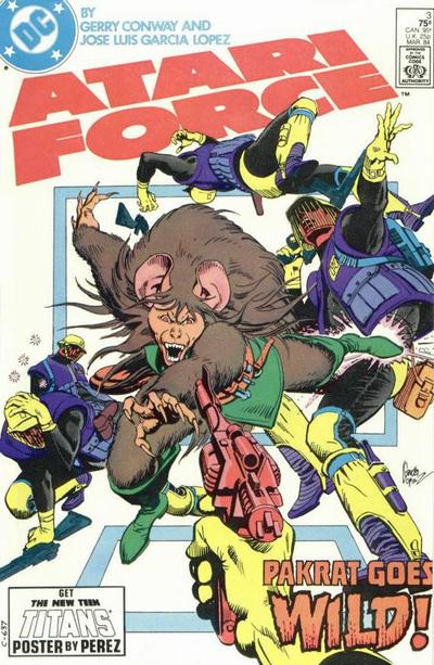 Atari Force 1984 #3 Direct ed. - back issue - $2.50