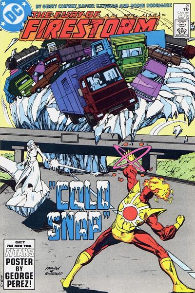 The Fury of Firestorm 1982 #21 Direct ed. - back issue - $3.25