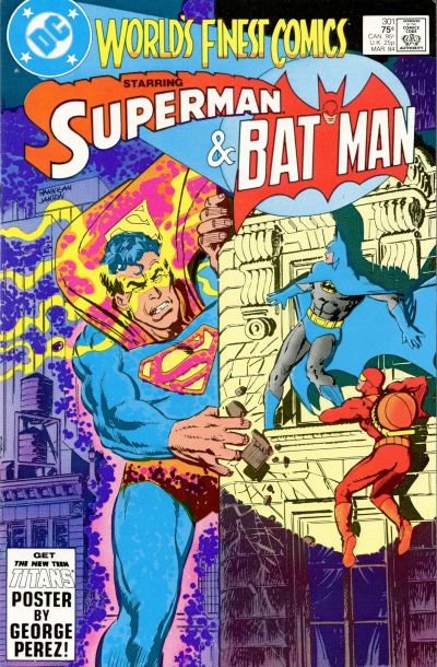 World's Finest Comics 1941 #301 Direct ed. - back issue - $2.50