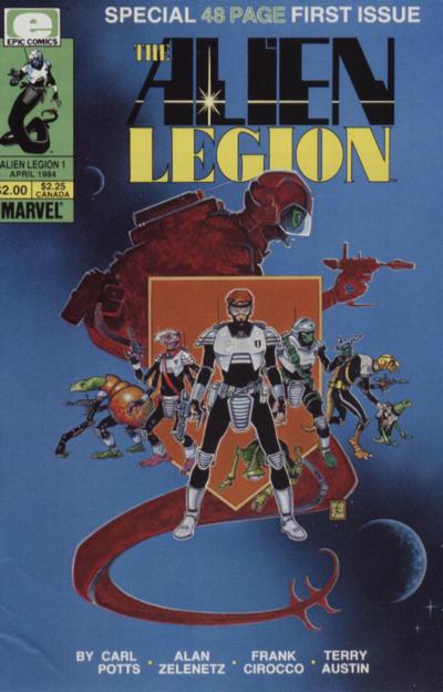 Alien Legion 1984 #1 - 7.5 - $7.50