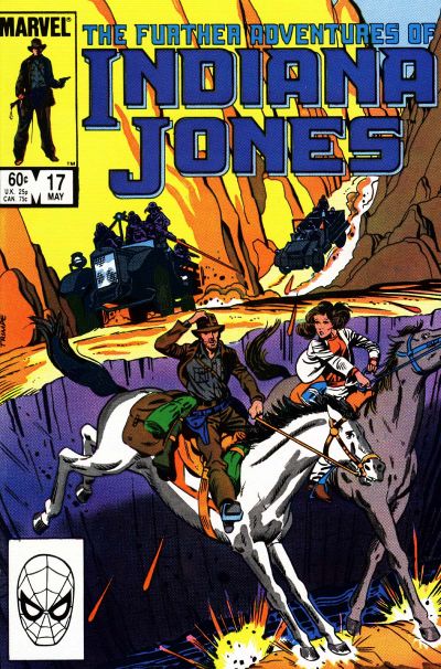The Further Adventures of Indiana Jones 1983 #17 Direct ed. - back issue - $4.00