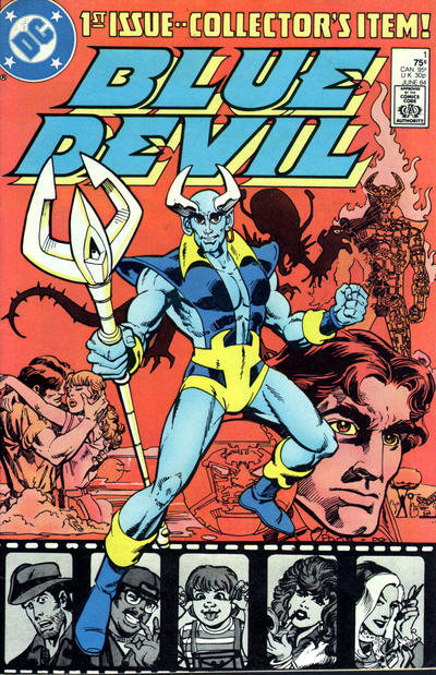 Blue Devil 1984 #1 Direct ed. - back issue - $2.75
