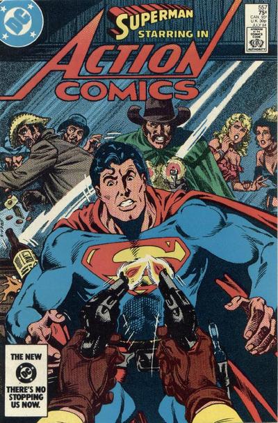 Action Comics 1938 #557 Direct ed. - 8.5 - $5.50
