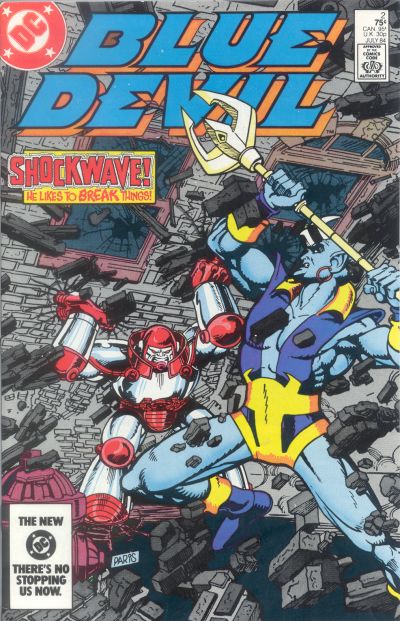 Blue Devil 1984 #2 Direct ed. - back issue - $3.00