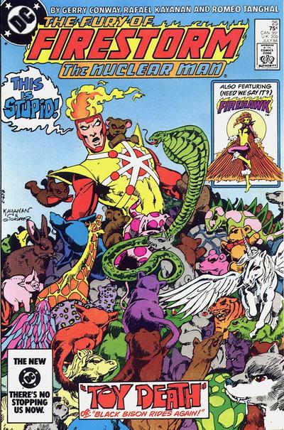 The Fury of Firestorm 1982 #25 Direct ed. - back issue - $3.00