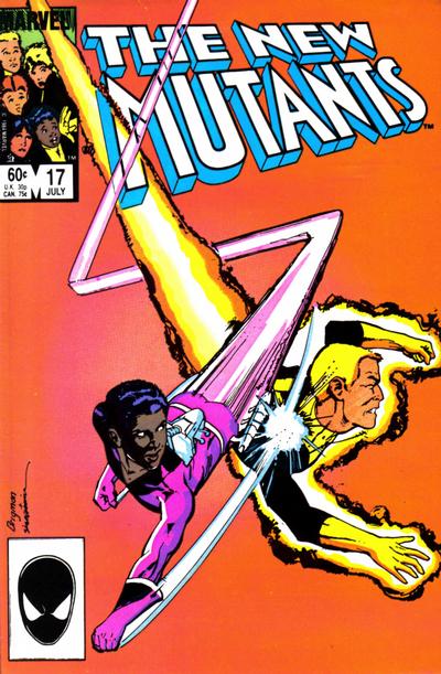 The New Mutants 1983 #17 Direct ed. - 8.5 - $3.75