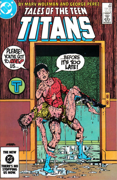 Tales of the Teen Titans 1984 #45 Direct ed. - back issue - $2.00