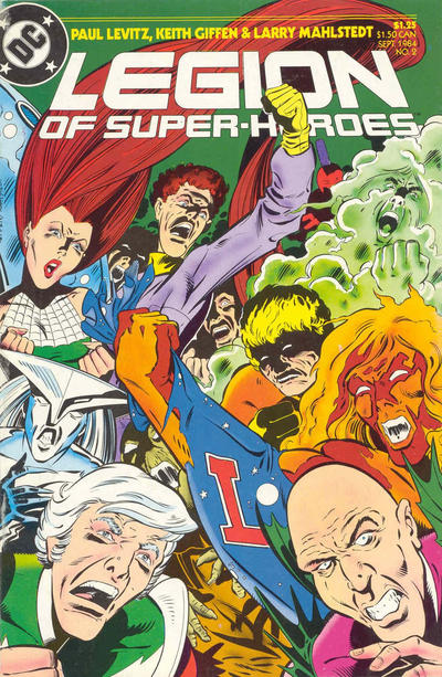 Legion of Super-Heroes 1984 #2 - back issue - $3.00