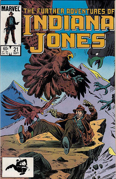 The Further Adventures of Indiana Jones 1983 #21 Direct ed. - back issue - $3.00