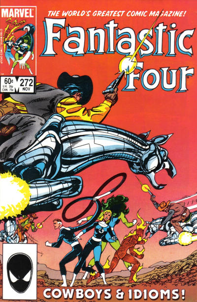 Fantastic Four 1961 #272 Direct ed. - 3.5 - $2.50