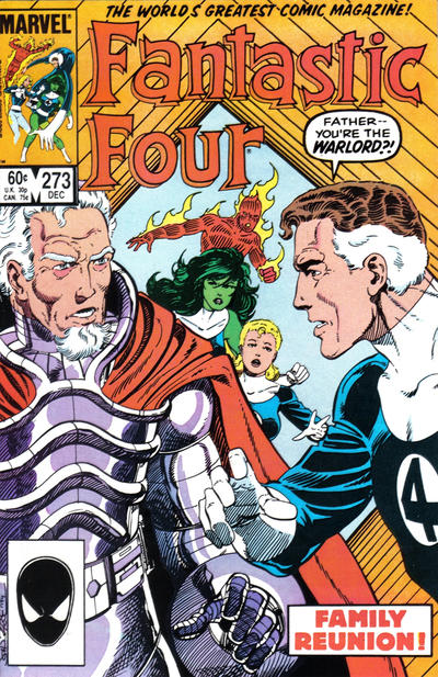 Fantastic Four 1961 #273 Direct ed. - 5.0 - $3.25