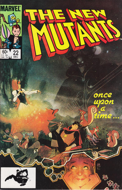 The New Mutants 1983 #22 Direct ed. - 7.0 - $3.00