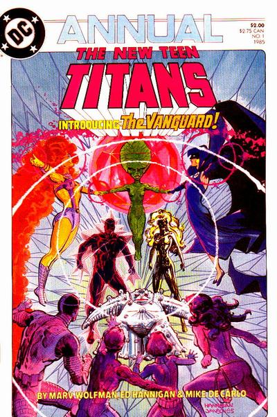 The New Teen Titans Annual 1985 #1 - back issue - $4.25