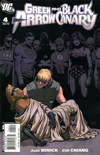 Green Arrow / Black Canary 2007 #4 - back issue - $3.00