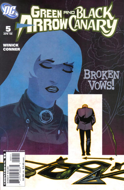 Green Arrow / Black Canary 2007 #5 Cliff Chiang Cover - back issue - $3.00