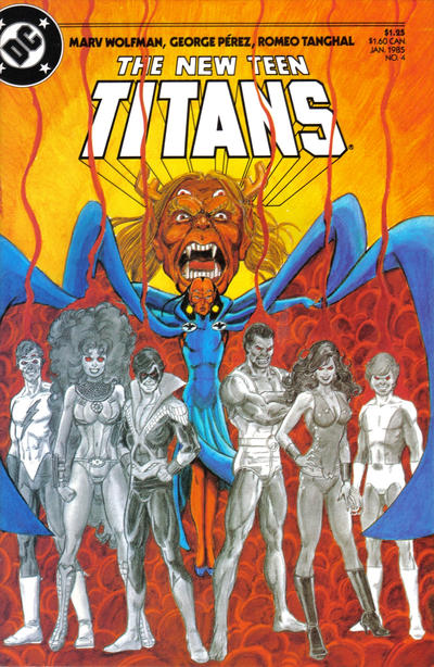 The New Teen Titans 1984 #4 - back issue - $1.75