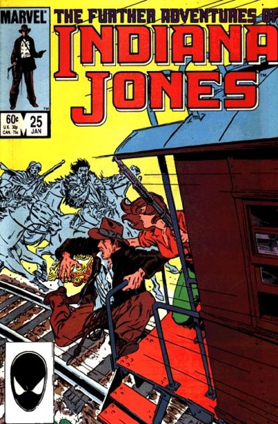 The Further Adventures of Indiana Jones 1983 #25 Direct ed. - back issue - $3.00