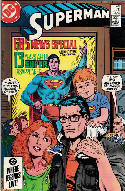 Superman 1939 #404 Direct ed. - 6.5 - $4.50